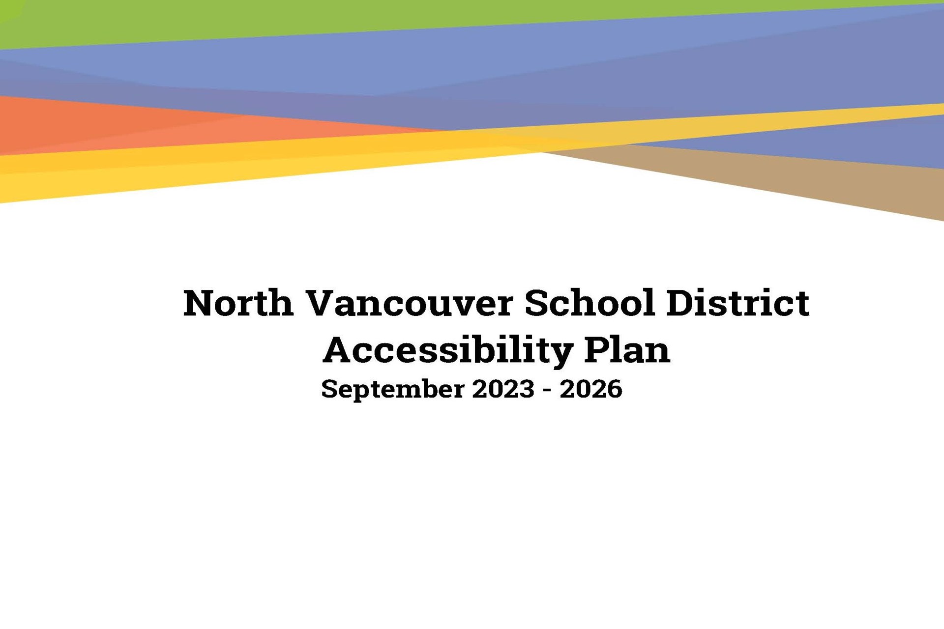 2023-2026 Accessibility Plan feedback