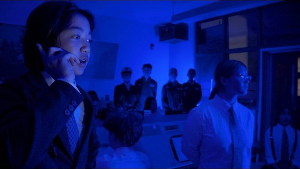 Students Len Sakashita and Hanako Keane feature in the upcoming film Armageddon Again: The Prequel, playing at Argyle Secondary May 5 to 7 as part of their annual film festival.