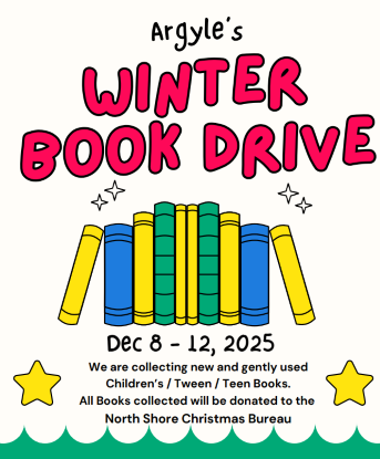 Argyle Winter Book Drive