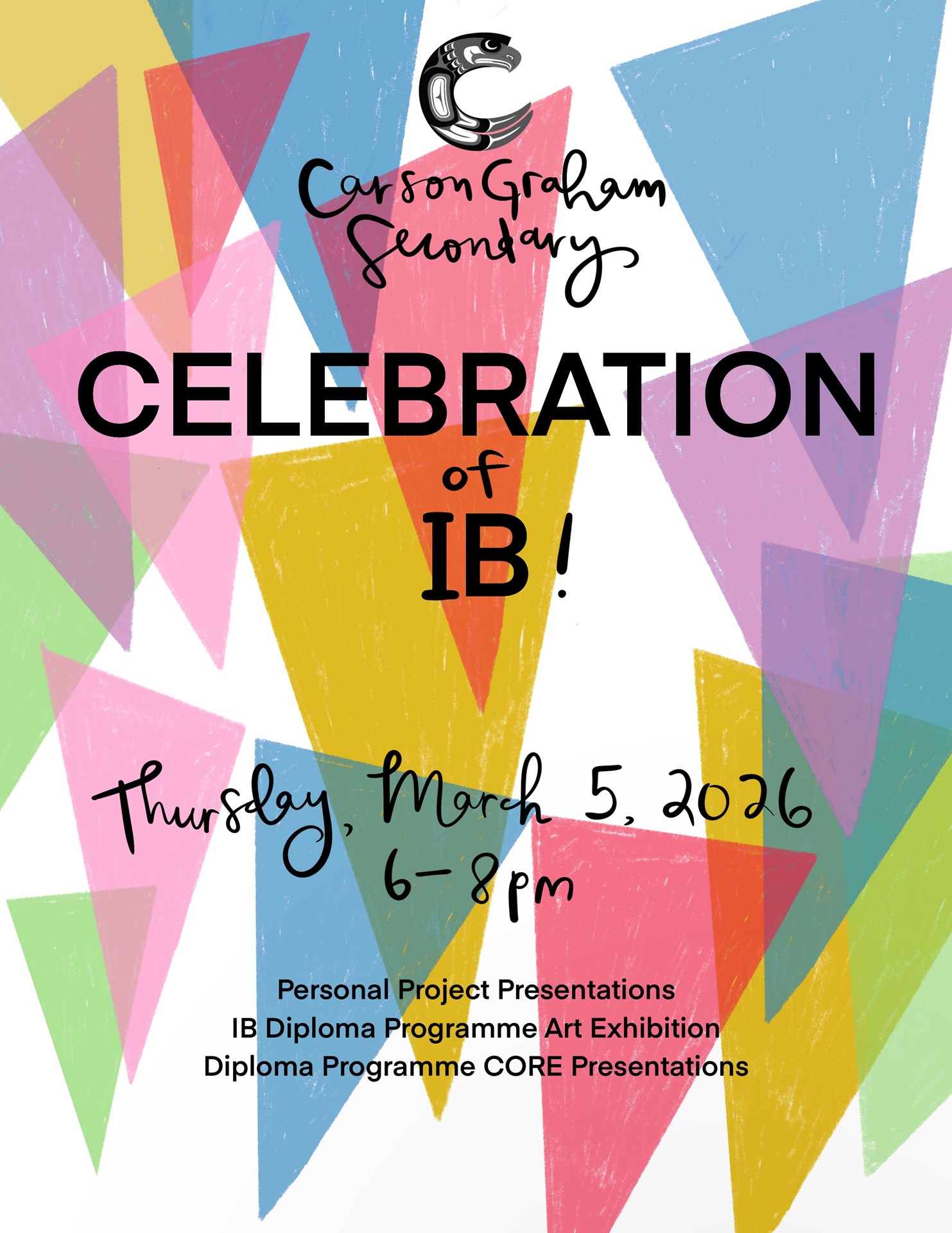 Celebration of IB - March 5th 6:00-8:00pm