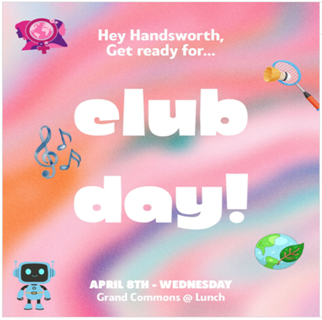 CLUB DAY - April 8