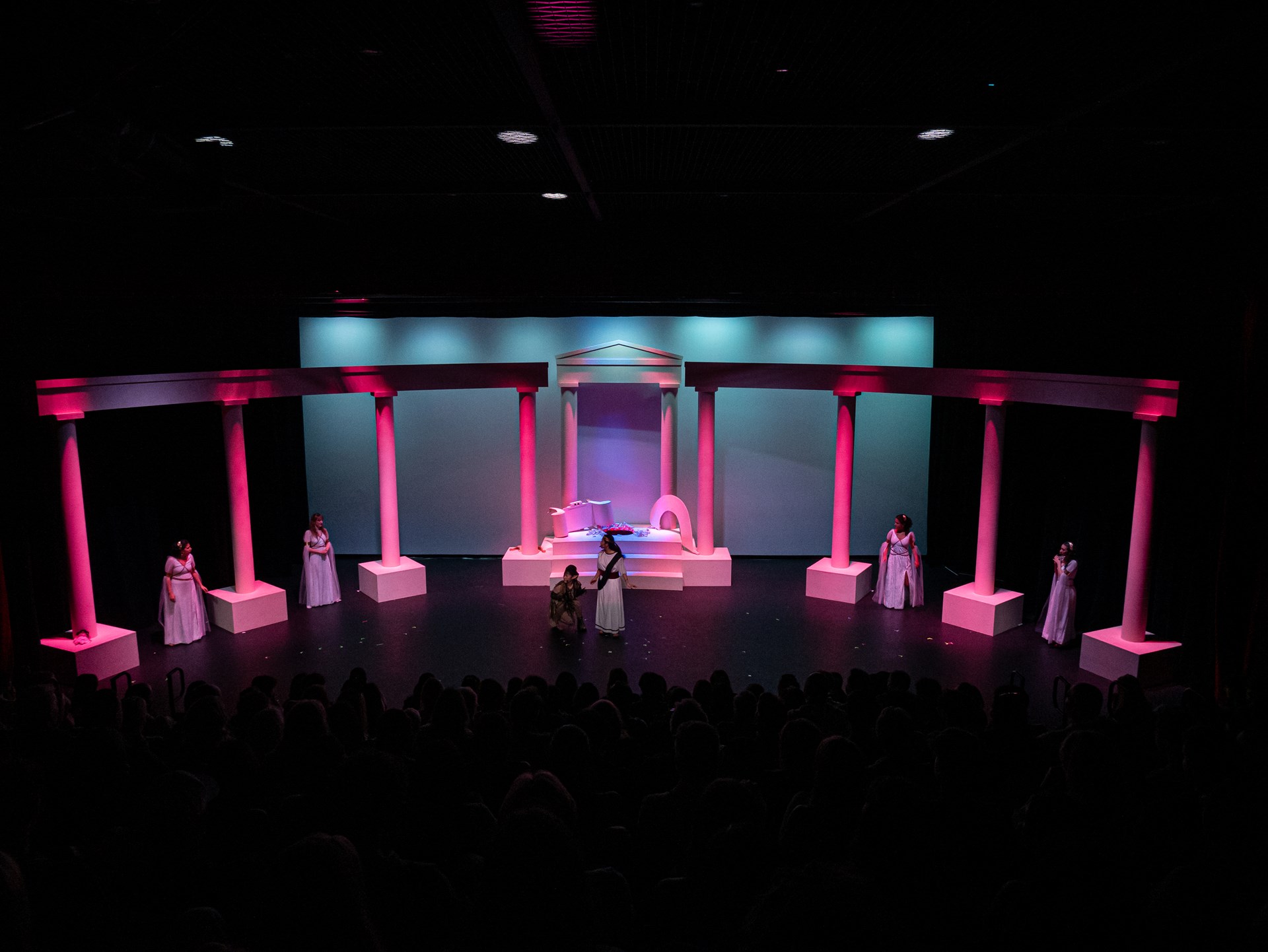 Roman Ampitheatre Set with Guardians of Love.jpg