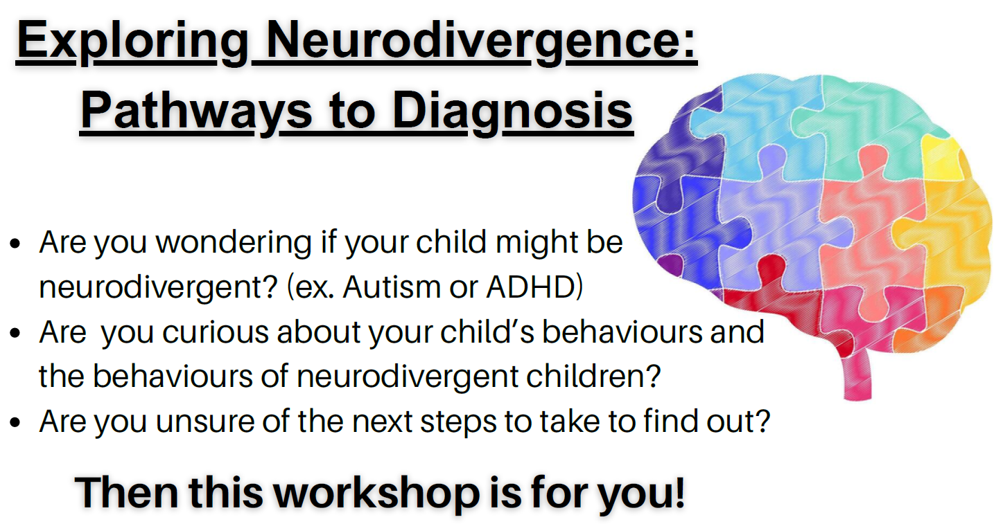 Neurodivergent Parent Workshop -- Nov 7th