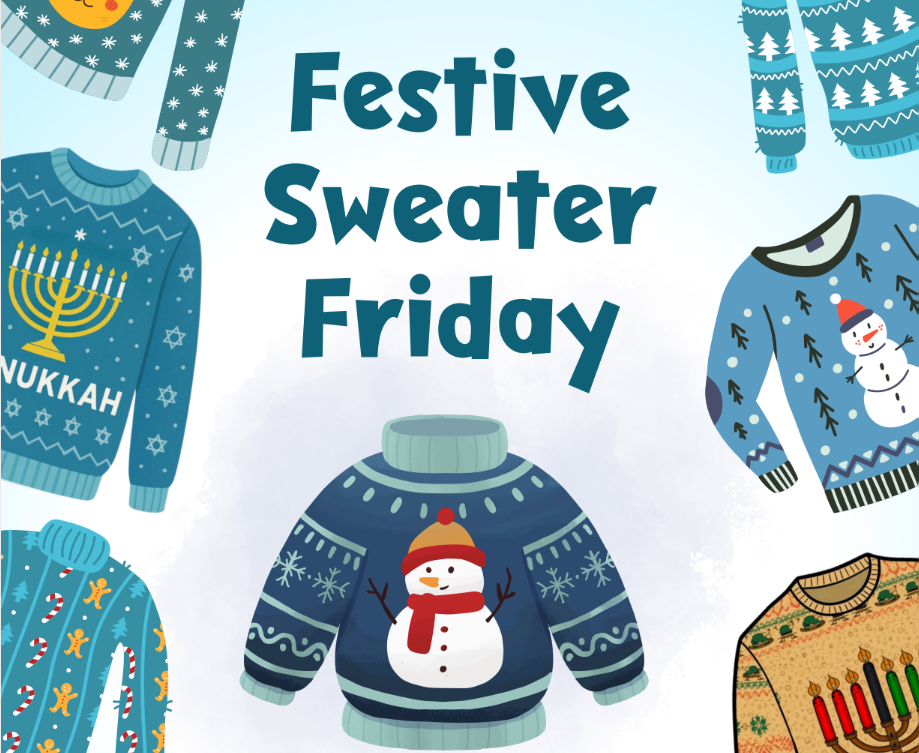Festive Sweater Friday!