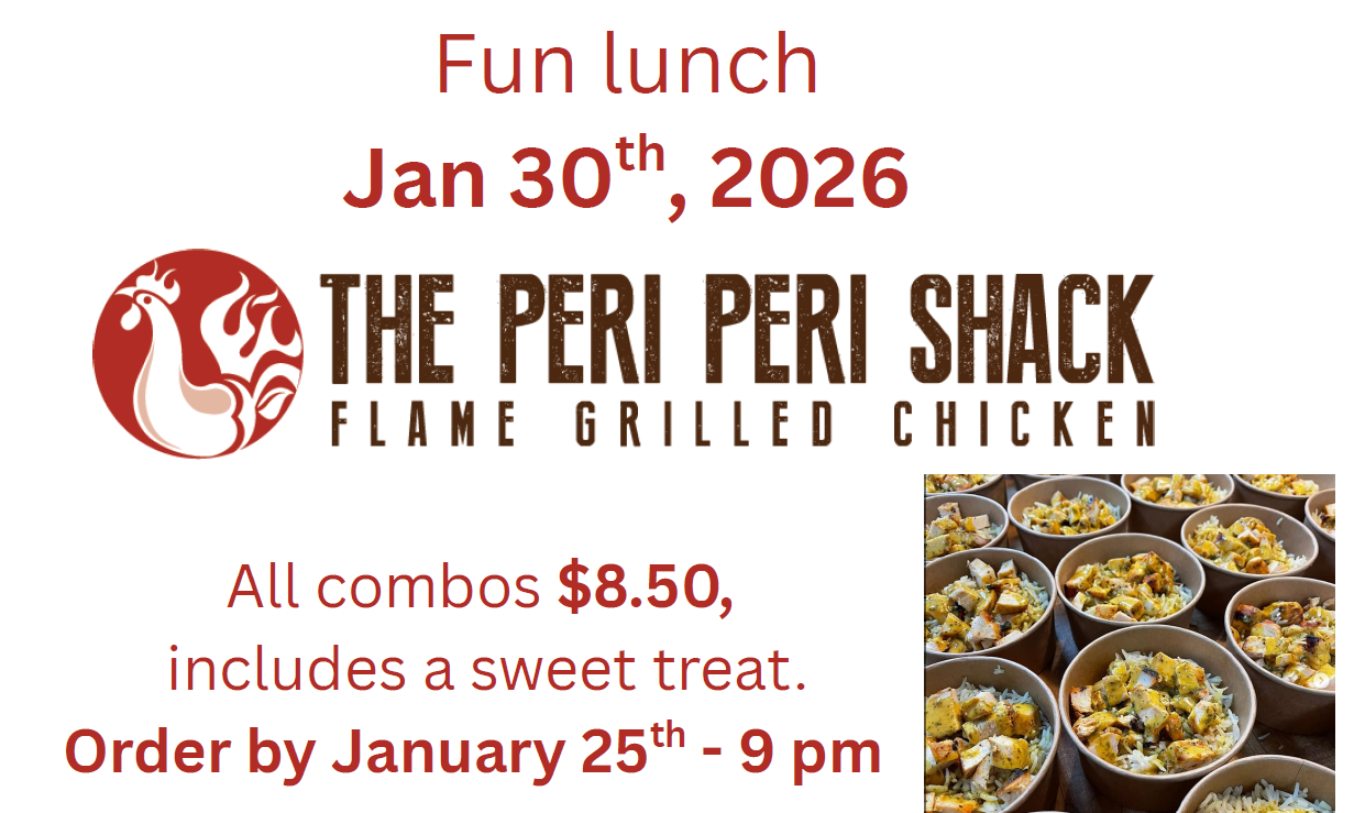 Upcoming Fun Lunch