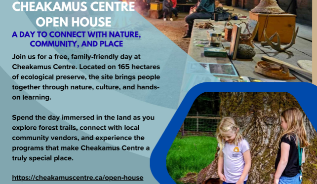 Cheakamus Centre Open House on May 3rd