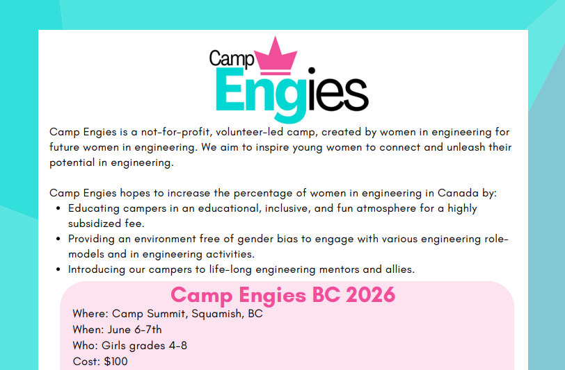 Overnight Engineering Camp for Girls Gr. 4-8
