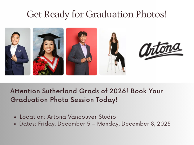 Grad Photos are This Weekend! 