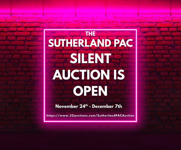 PAC Online Silent Auction is LIVE!