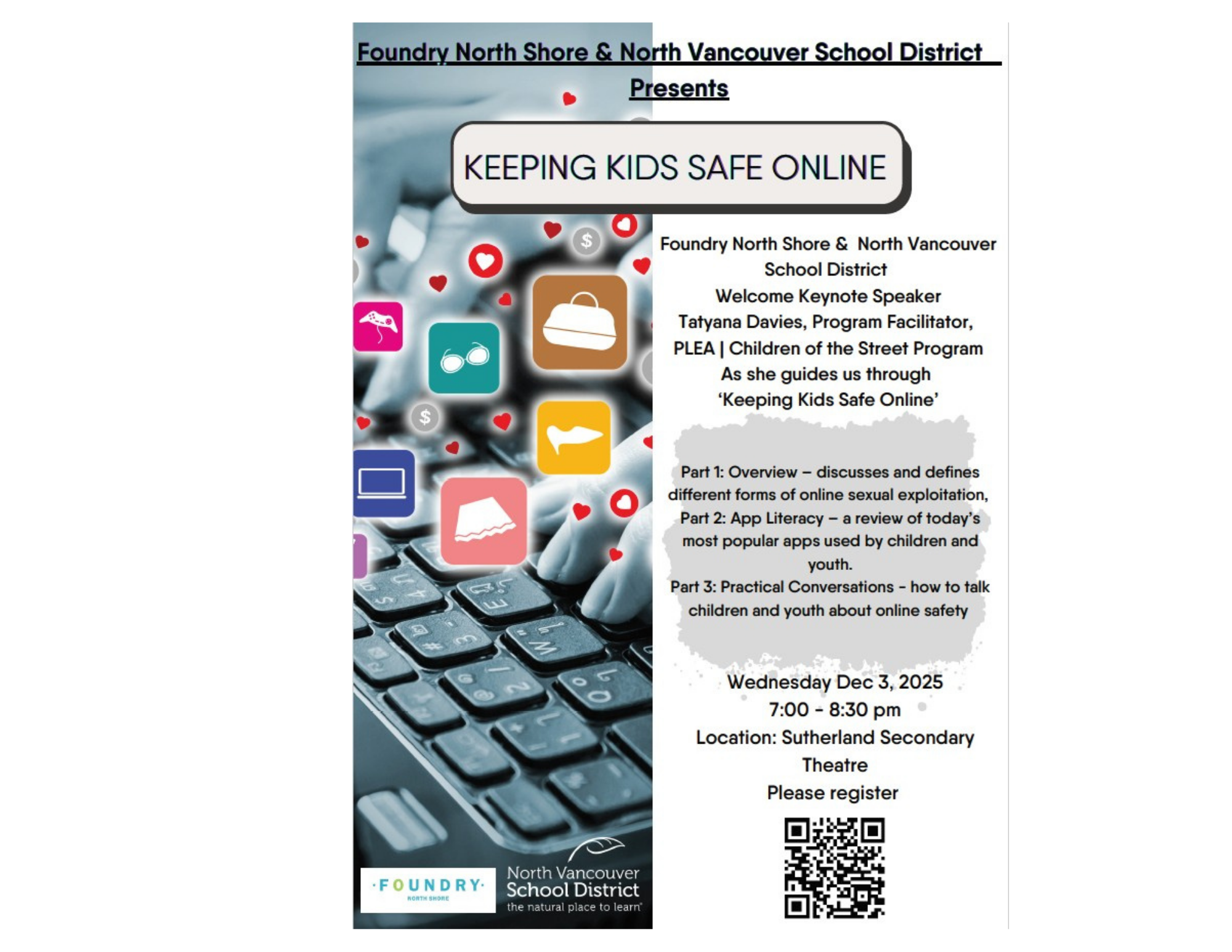Parent Presentation: Keeping Kids Safe Online