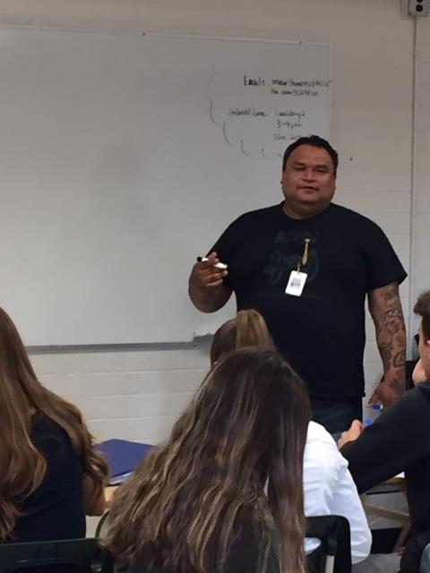 Mr. Gordon Dick shared authentic stories 