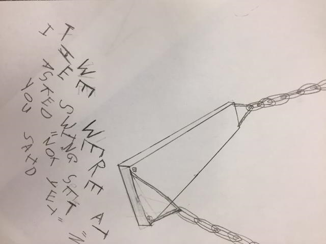 Students juxtaposed quotations with drawings: 