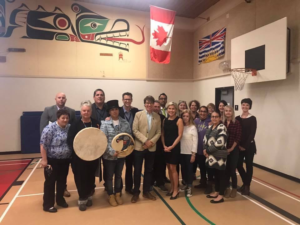 Norgate Elementary School hosted representatives 