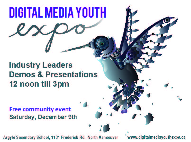 Digital Media Youth Expo – December 9